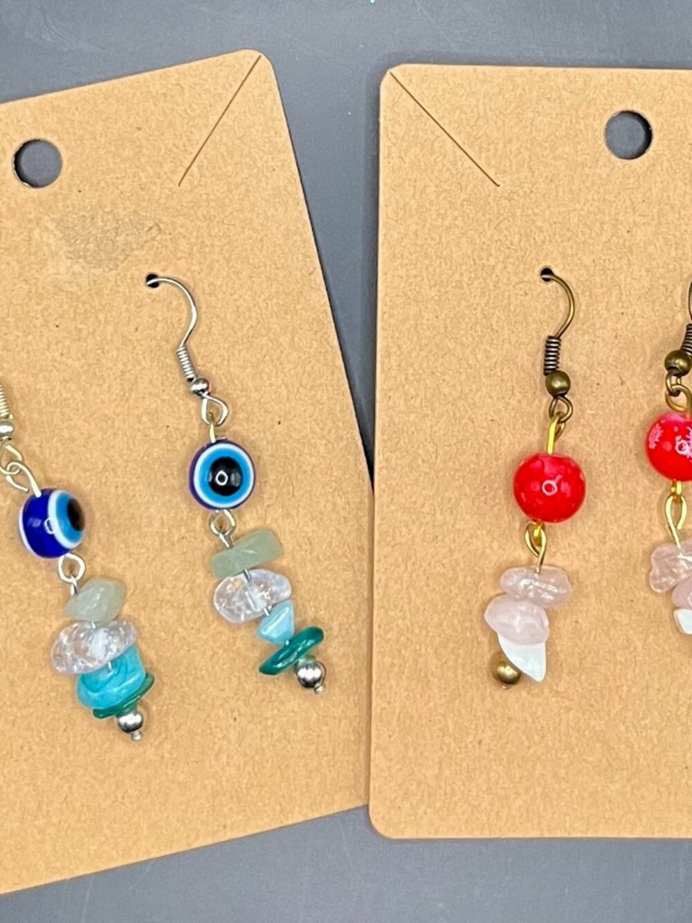 Crystal Earring Set #12 - Harmony Matrix - Libra Pisces Cancer